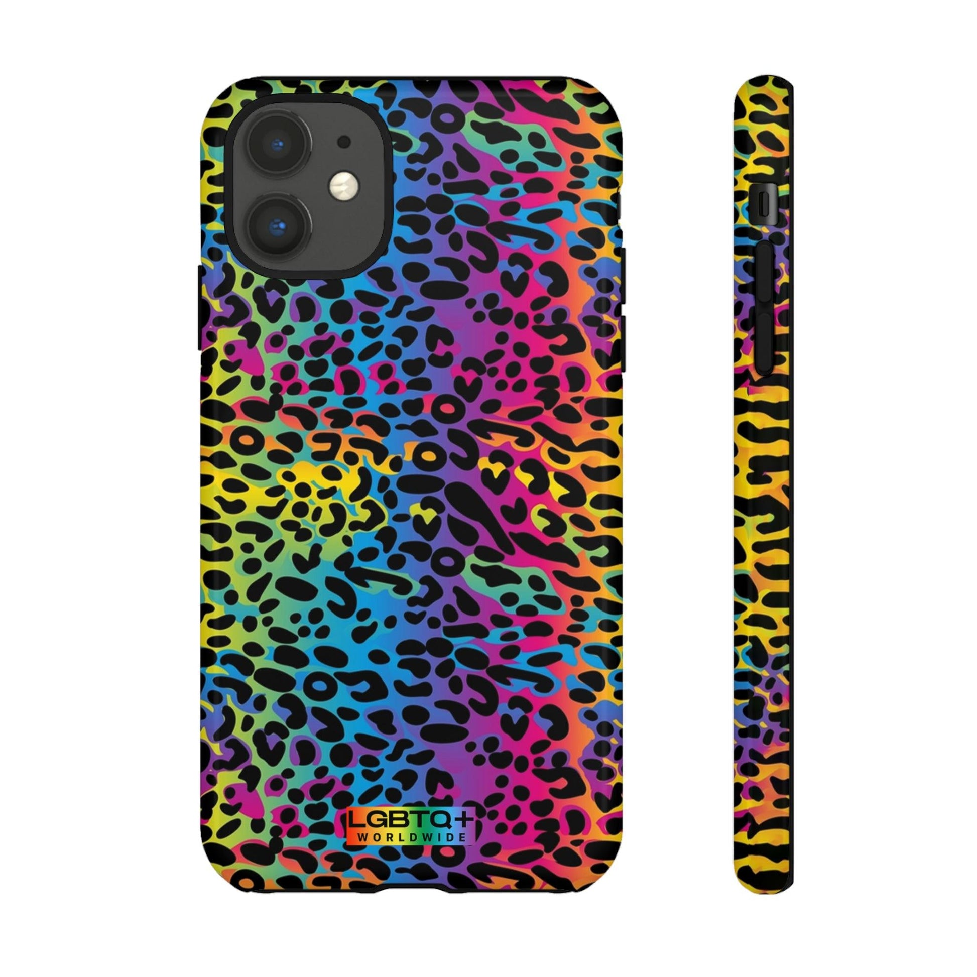 LGBTQWorldwide - ,,LEOPARD" Doppelgehäuse Handyhülle Accessories, Glossy, iPhone Cases, Matte, Phone accessory, Phone Cases, Samsung Cases, Thermo, Valentine's Day Picks lgbtq Bekleidung Accessoires unisex Zubehör