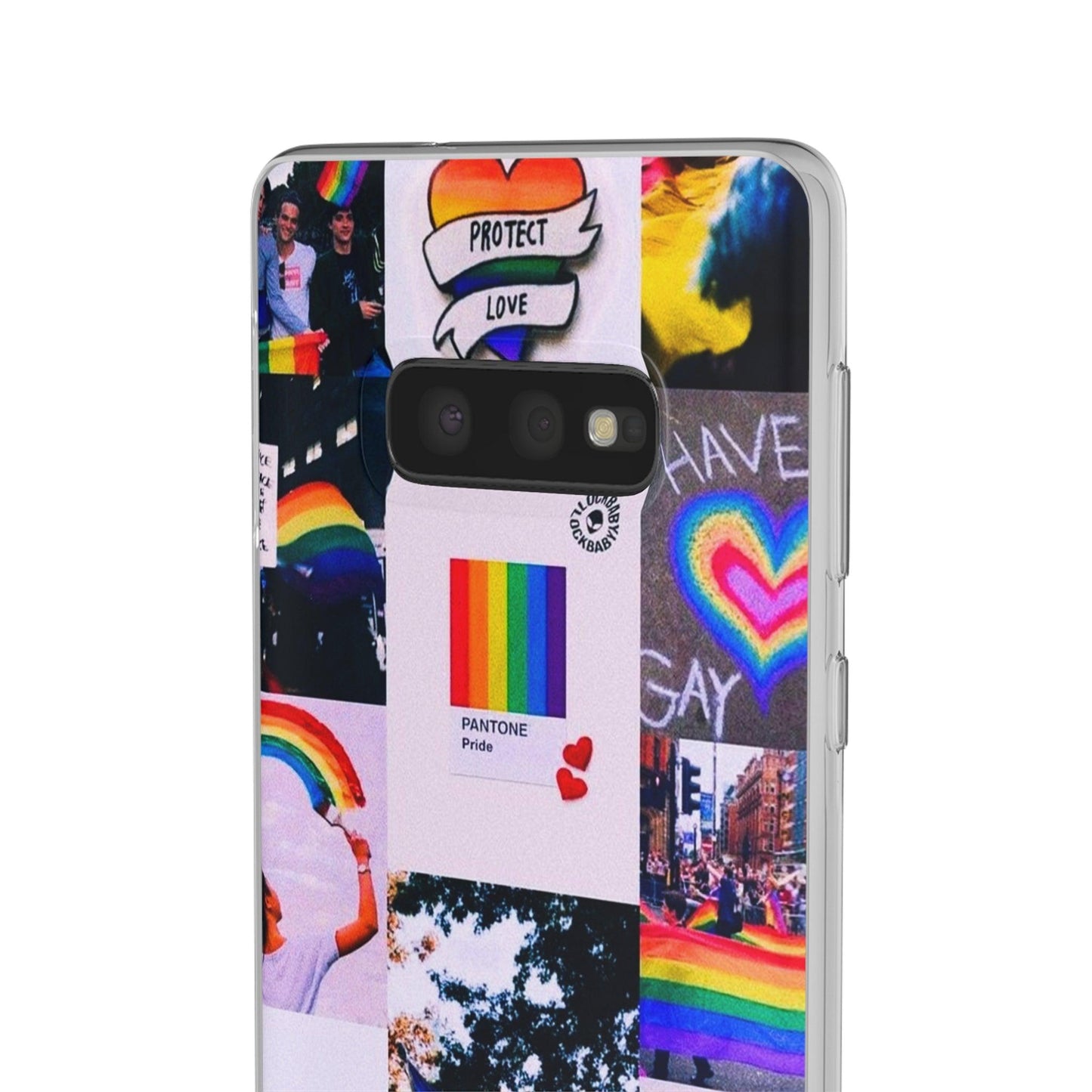 LGBTQWorldwide - ,,REGENBOGEN" Flexible Handyhülle Accessories, Case, iPhone, iPhone Cases, Phone accessory, Phone Cases, Samsung Cases, silikon, Valentine's Day promotion lgbtq Bekleidung Accessoires unisex Zubehör