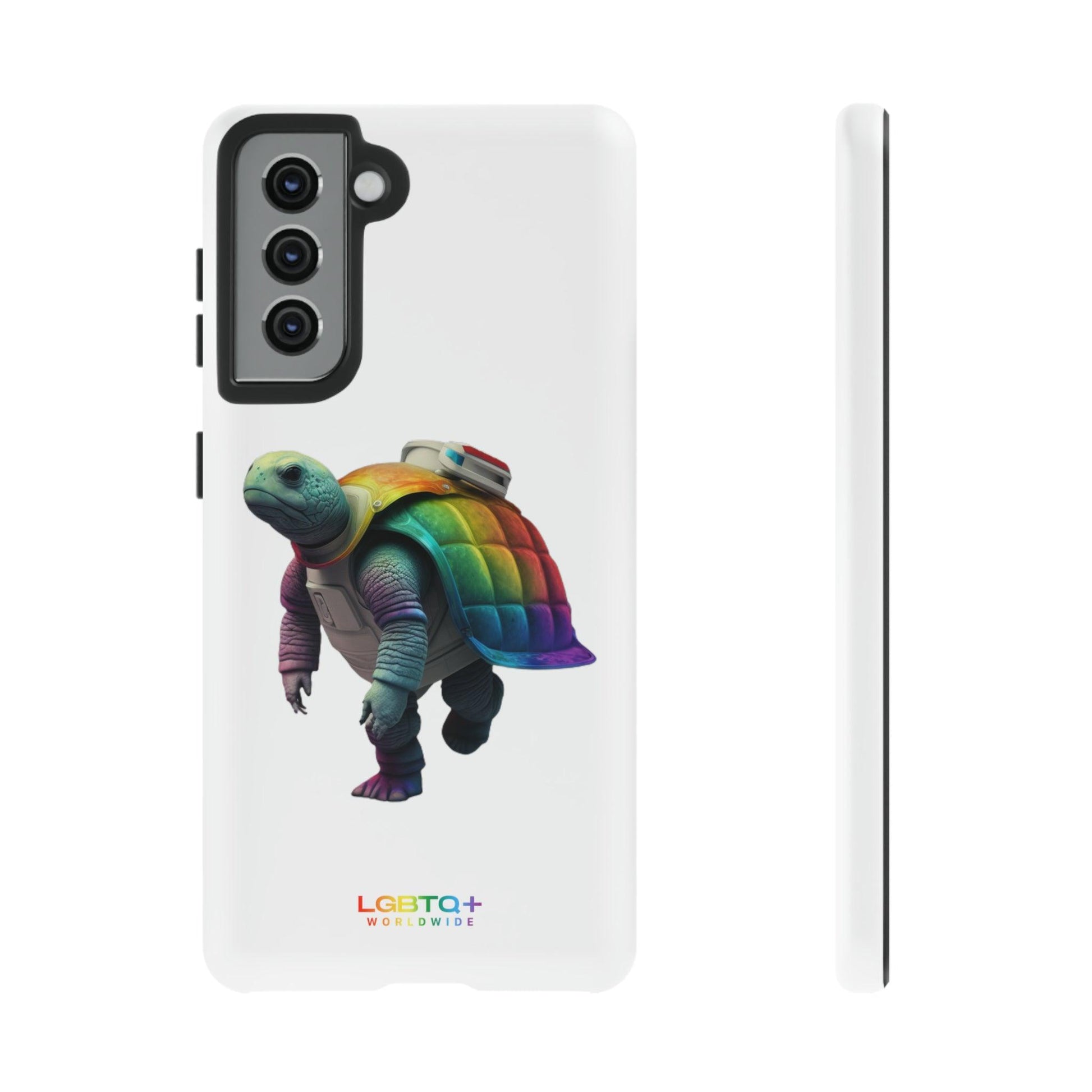 LGBTQWorldwide - ,,SCHILDKRÖTE" Doppelgehäuse Handyhülle Accessories, Glossy, iPhone Cases, Matte, Phone accessory, Phone Cases, Samsung Cases, tough, Valentine's Day Picks lgbtq Bekleidung Accessoires unisex Zubehör