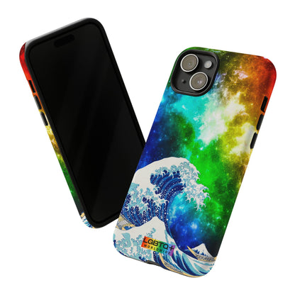 LGBTQWorldwide - ,,WELLE" Doppelgehäuse Handyhülle Accessories, Glossy, iPhone Cases, Matte, Phone accessory, Phone Cases, Samsung Cases, Thermo, Valentine's Day Picks lgbtq Bekleidung Accessoires unisex Zubehör