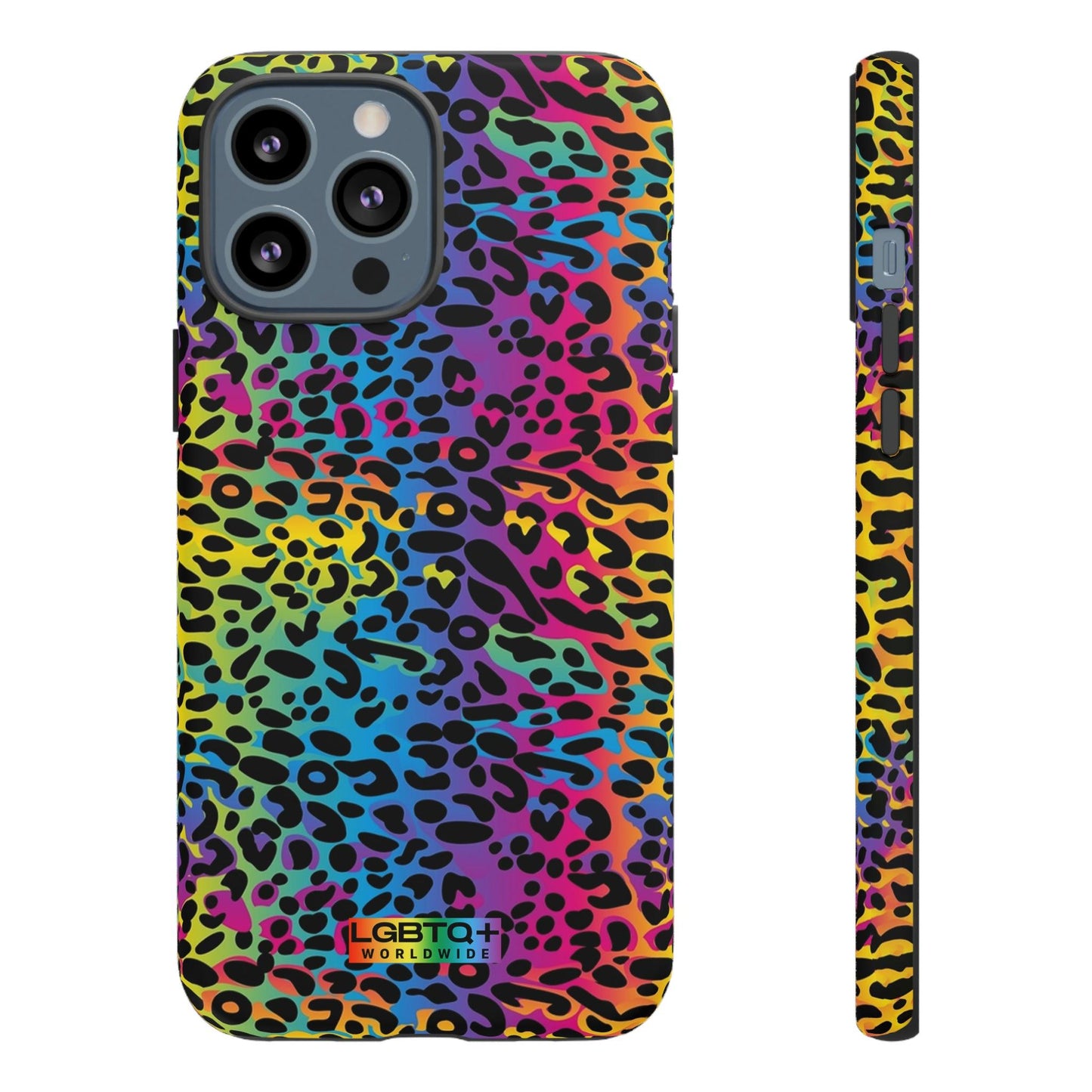 LGBTQWorldwide - ,,LEOPARD" Doppelgehäuse Handyhülle Accessories, Glossy, iPhone Cases, Matte, Phone accessory, Phone Cases, Samsung Cases, Thermo, Valentine's Day Picks lgbtq Bekleidung Accessoires unisex Zubehör