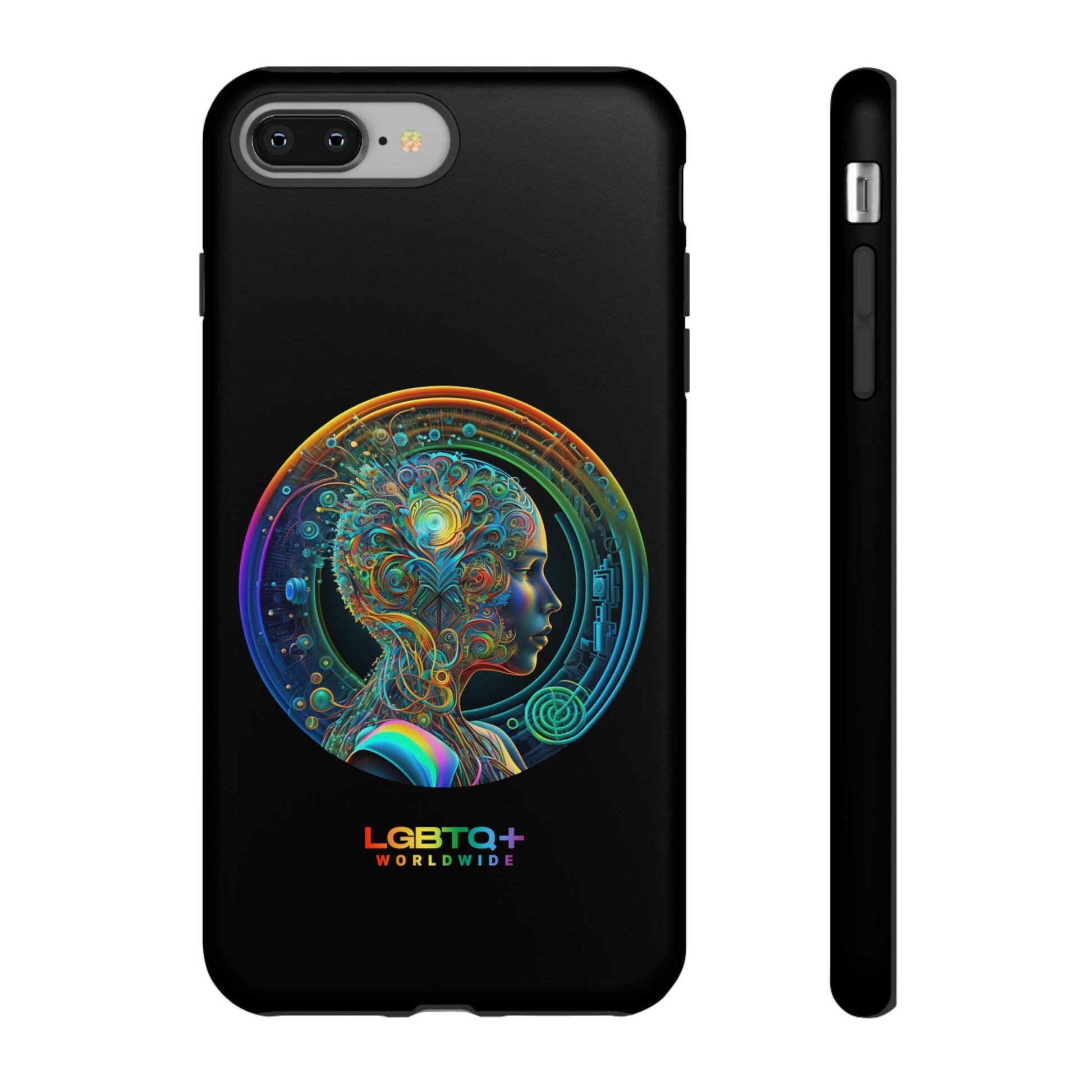 LGBTQWorldwide - ,,INTELLIGENT" Doppelgehäuse Handyhülle Accessories, Glossy, iPhone Cases, Matte, Phone accessory, Phone Cases, Samsung Cases, tough, Valentine's Day Picks lgbtq Bekleidung Accessoires unisex Zubehör