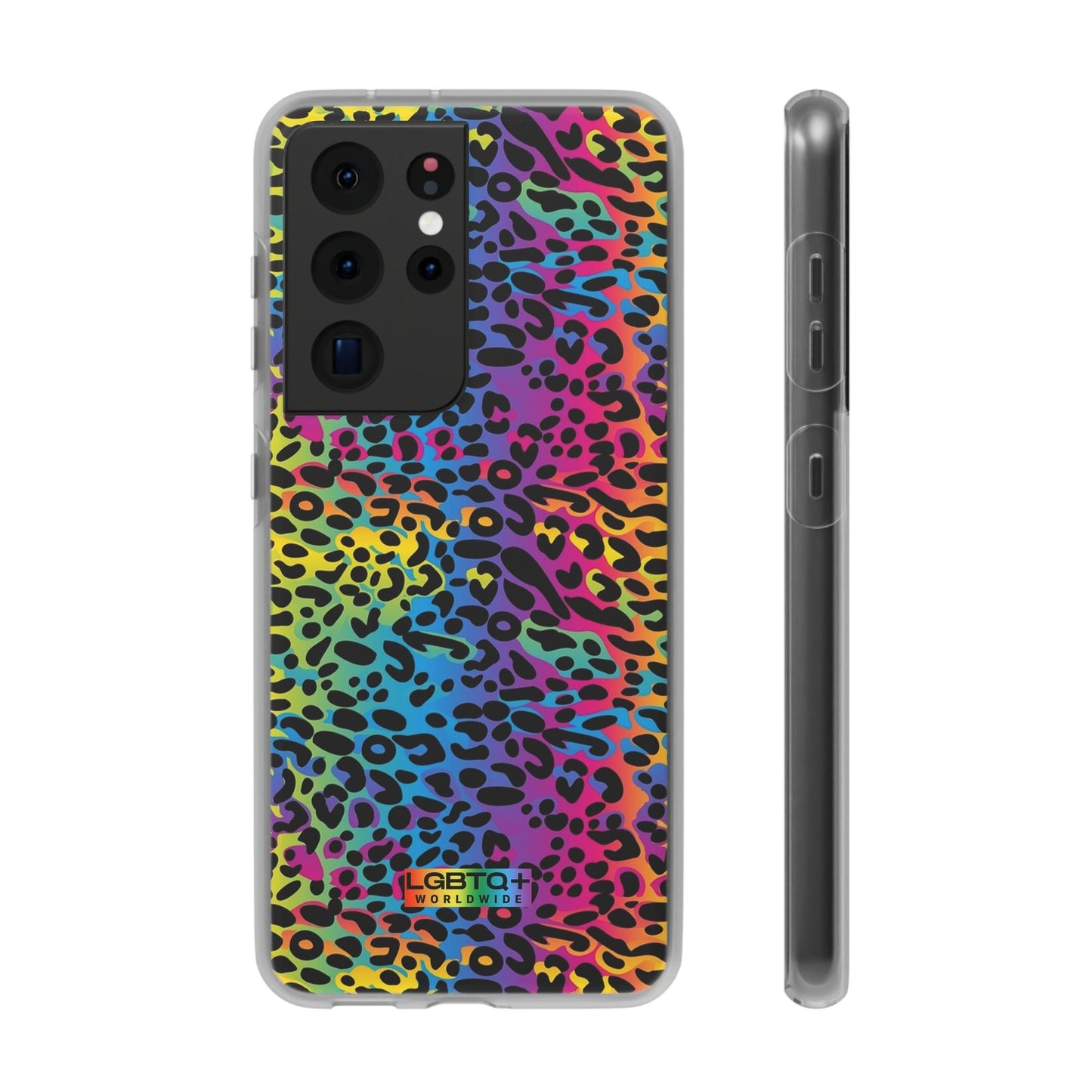 LGBTQWorldwide - ,,LEOPARD" Flexible Handyhülle Accessories, Case, iPhone, iPhone Cases, Phone accessory, Phone Cases, Samsung Cases, silikon, Valentine's Day promotion lgbtq Bekleidung Accessoires unisex Zubehör