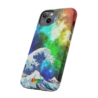 LGBTQWorldwide - ,,WELLE" Doppelgehäuse Handyhülle Accessories, Glossy, iPhone Cases, Matte, Phone accessory, Phone Cases, Samsung Cases, Thermo, Valentine's Day Picks lgbtq Bekleidung Accessoires unisex Zubehör