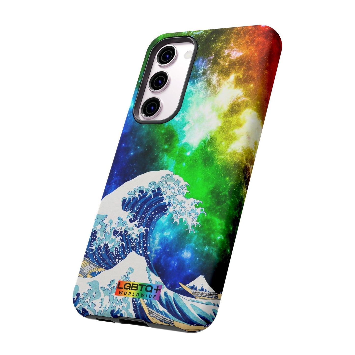 LGBTQWorldwide - ,,WELLE" Doppelgehäuse Handyhülle Accessories, Glossy, iPhone Cases, Matte, Phone accessory, Phone Cases, Samsung Cases, Thermo, Valentine's Day Picks lgbtq Bekleidung Accessoires unisex Zubehör