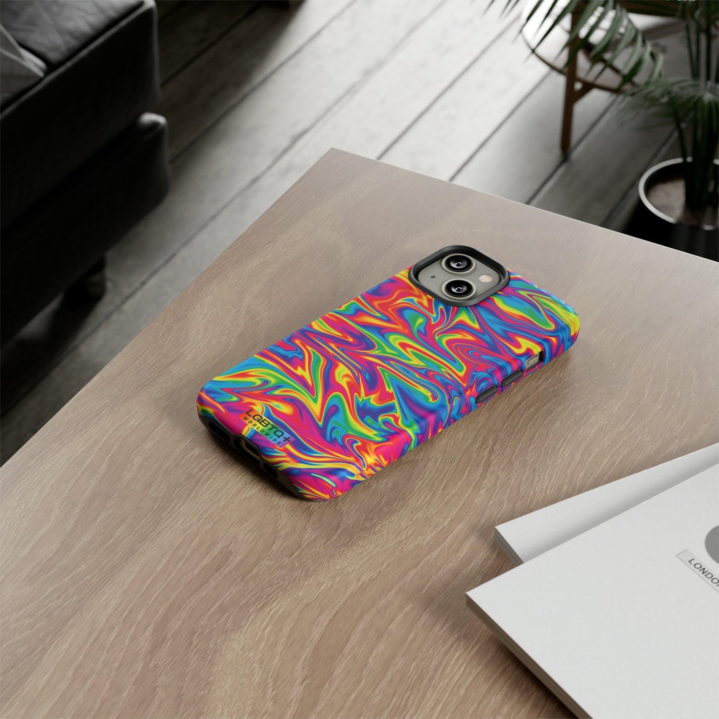 LGBTQWorldwide - ,,ABSTRACT" Doppelgehäuse Handyhülle Accessories, Glossy, iPhone Cases, Matte, Phone accessory, Phone Cases, Samsung Cases, Thermo, Valentine's Day Picks lgbtq Bekleidung Accessoires unisex Zubehör