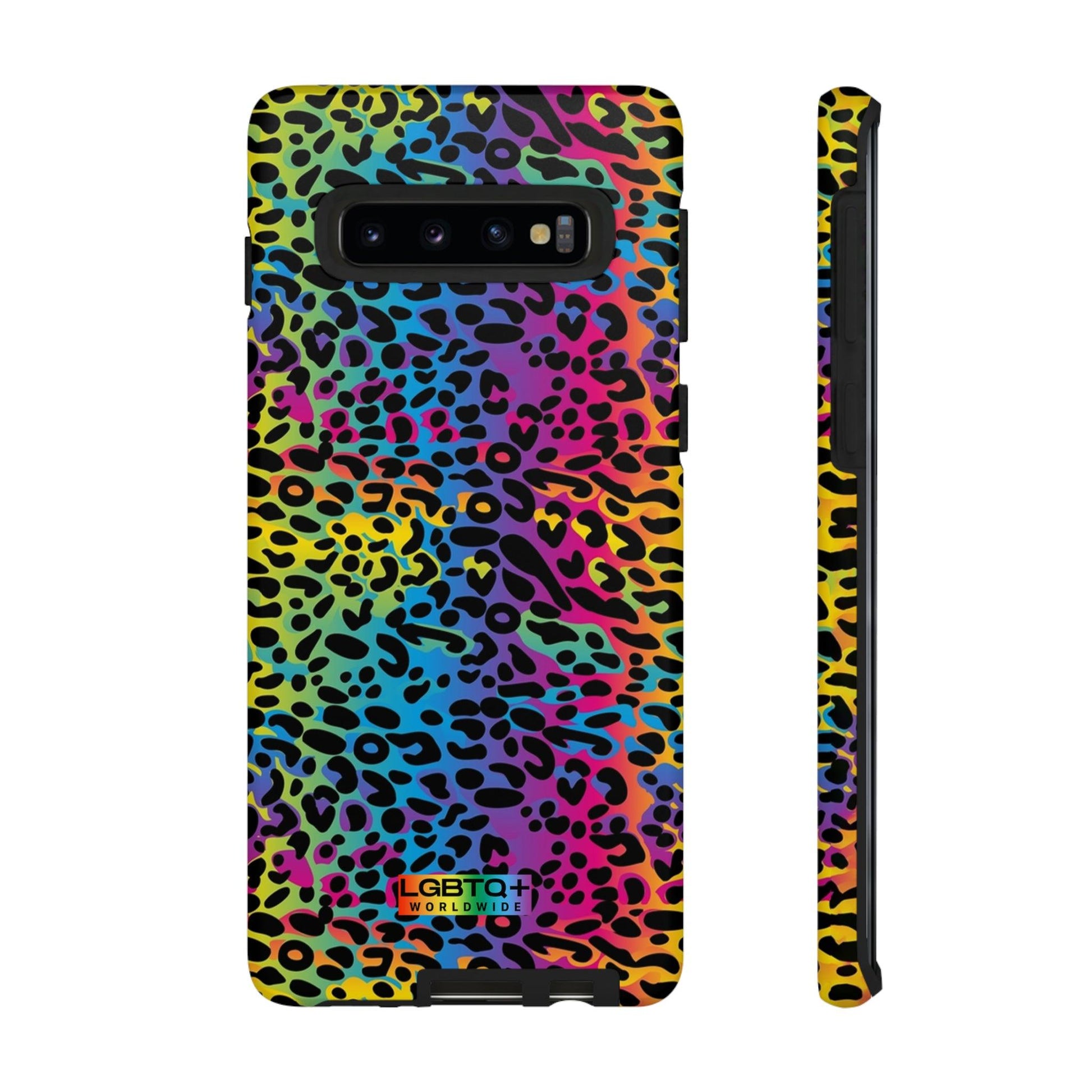 LGBTQWorldwide - ,,LEOPARD" Doppelgehäuse Handyhülle Accessories, Glossy, iPhone Cases, Matte, Phone accessory, Phone Cases, Samsung Cases, Thermo, Valentine's Day Picks lgbtq Bekleidung Accessoires unisex Zubehör