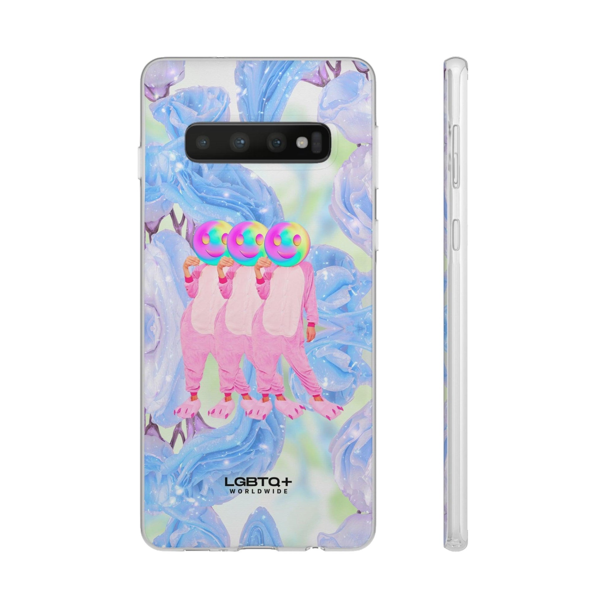 LGBTQWorldwide - ,,TEDDY BÄR" Flexible Handyhülle Accessories, Case, iPhone, iPhone Cases, Phone accessory, Phone Cases, Samsung Cases, silikon, Valentine's Day promotion lgbtq Bekleidung Accessoires unisex Zubehör