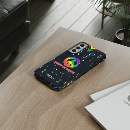 LGBTQWorldwide - ,,PEACE" Doppelgehäuse Handyhülle Accessories, Glossy, iPhone Cases, Matte, Phone accessory, Phone Cases, Samsung Cases, Thermo, Valentine's Day Picks lgbtq Bekleidung Accessoires unisex Zubehör