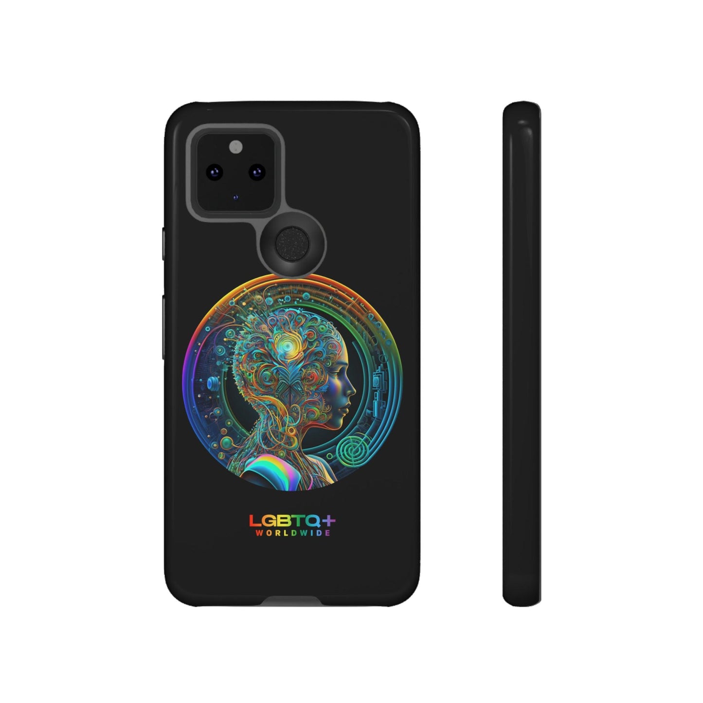 LGBTQWorldwide - ,,INTELLIGENT" Doppelgehäuse Handyhülle Accessories, Glossy, iPhone Cases, Matte, Phone accessory, Phone Cases, Samsung Cases, tough, Valentine's Day Picks lgbtq Bekleidung Accessoires unisex Zubehör