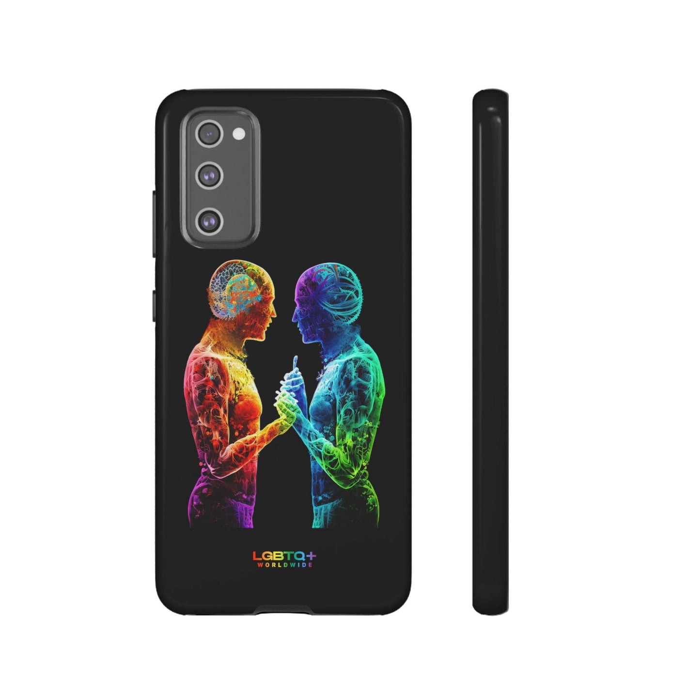 LGBTQWorldwide - ,,ZUSAMMEN" Doppelgehäuse Handyhülle Accessories, Glossy, iPhone Cases, Matte, Phone accessory, Phone Cases, Samsung Cases, tough, Valentine's Day Picks lgbtq Bekleidung Accessoires unisex Zubehör