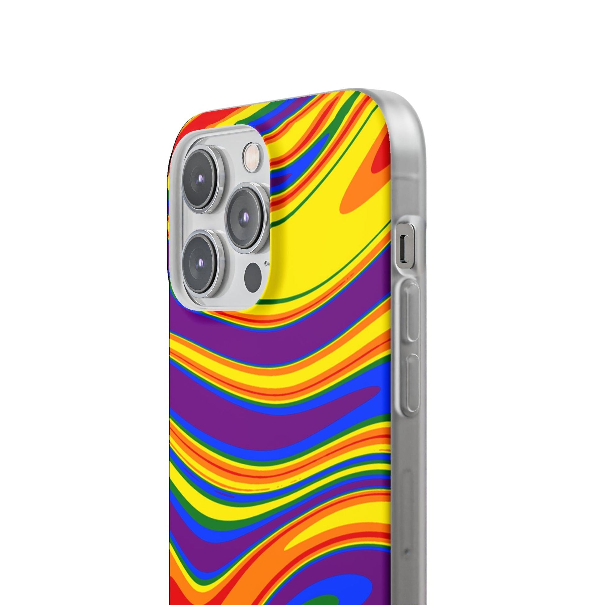 LGBTQWorldwide - ,,FARBEN" Flexible Handyhülle Accessories, Case, iPhone, iPhone Cases, Phone accessory, Phone Cases, Samsung Cases, silikon, Valentine's Day promotion lgbtq Bekleidung Accessoires unisex Zubehör