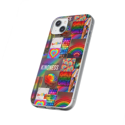 LGBTQWorldwide - ,,FREUNDLICHKEIT" Flexible Handyhülle Accessories, Case, iPhone, iPhone Cases, Phone accessory, Phone Cases, Samsung Cases, silikon, Valentine's Day promotion lgbtq Bekleidung Accessoires unisex Zubehör