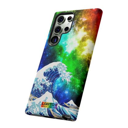 LGBTQWorldwide - ,,WELLE" Doppelgehäuse Handyhülle Accessories, Glossy, iPhone Cases, Matte, Phone accessory, Phone Cases, Samsung Cases, Thermo, Valentine's Day Picks lgbtq Bekleidung Accessoires unisex Zubehör