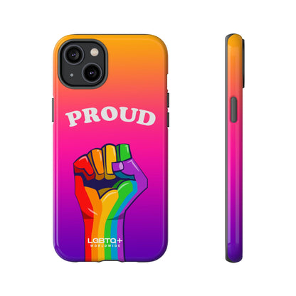 LGBTQWorldwide - ,,GLÜCKLICH" Doppelgehäuse Handyhülle Accessories, Glossy, iPhone Cases, Matte, Phone accessory, Phone Cases, Samsung Cases, Thermo, Valentine's Day Picks lgbtq Bekleidung Accessoires unisex Zubehör