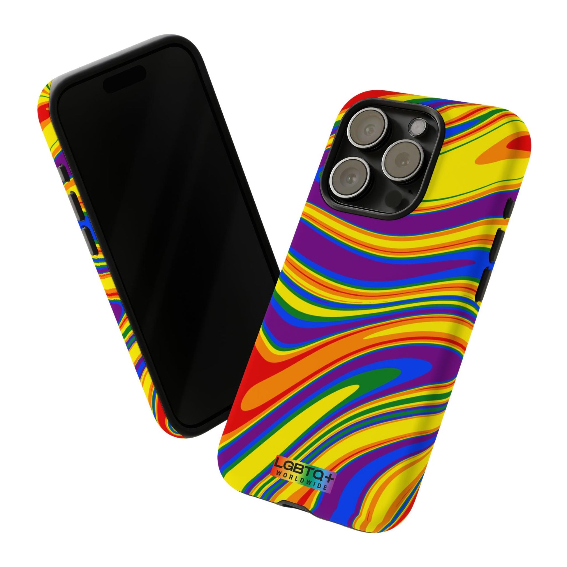 LGBTQWorldwide - ,,KUNST" Doppelgehäuse Handyhülle Accessories, Glossy, iPhone Cases, Matte, Phone accessory, Phone Cases, Samsung Cases, Thermo, Valentine's Day Picks lgbtq Bekleidung Accessoires unisex Zubehör