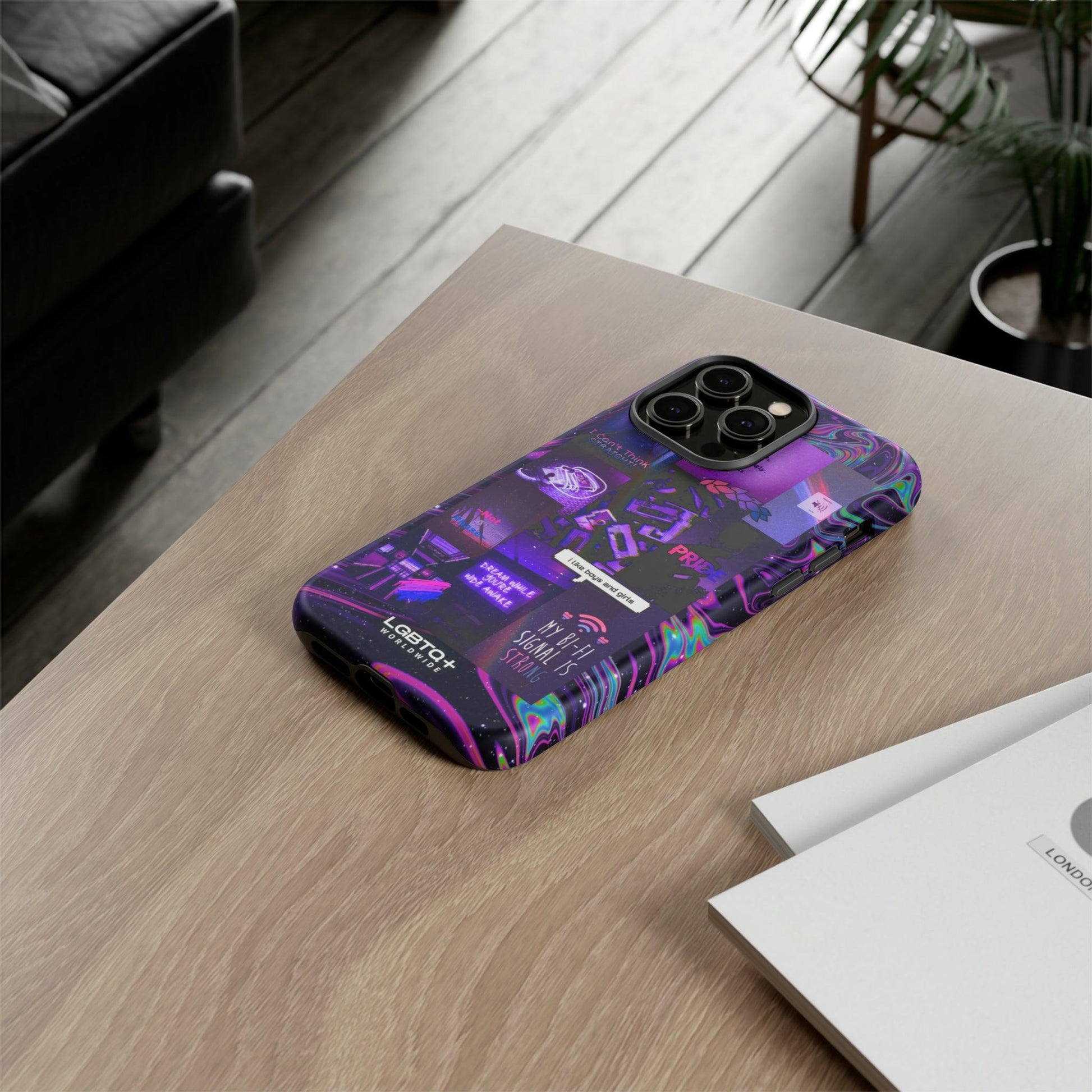 LGBTQWorldwide - ,,SIGNAL" Doppelgehäuse Handyhülle Accessories, Glossy, iPhone Cases, Matte, Phone accessory, Phone Cases, Samsung Cases, Thermo, Valentine's Day Picks lgbtq Bekleidung Accessoires unisex Zubehör