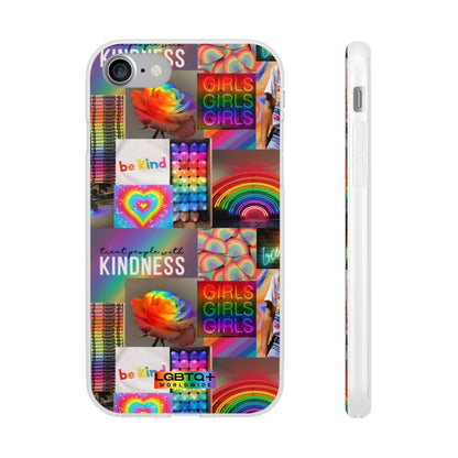 LGBTQWorldwide - ,,FREUNDLICHKEIT" Flexible Handyhülle Accessories, Case, iPhone, iPhone Cases, Phone accessory, Phone Cases, Samsung Cases, silikon, Valentine's Day promotion lgbtq Bekleidung Accessoires unisex Zubehör