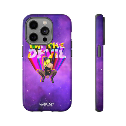 LGBTQWorldwide - ,,I AM THE DEVIL" Doppelgehäuse Handyhülle Accessories, Glossy, iPhone Cases, Matte, Phone accessory, Phone Cases, Samsung Cases, Thermo, Valentine's Day Picks lgbtq Bekleidung Accessoires unisex Zubehör