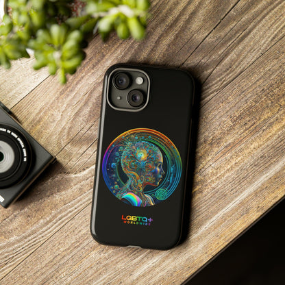 LGBTQWorldwide - ,,INTELLIGENT" Doppelgehäuse Handyhülle Accessories, Glossy, iPhone Cases, Matte, Phone accessory, Phone Cases, Samsung Cases, tough, Valentine's Day Picks lgbtq Bekleidung Accessoires unisex Zubehör