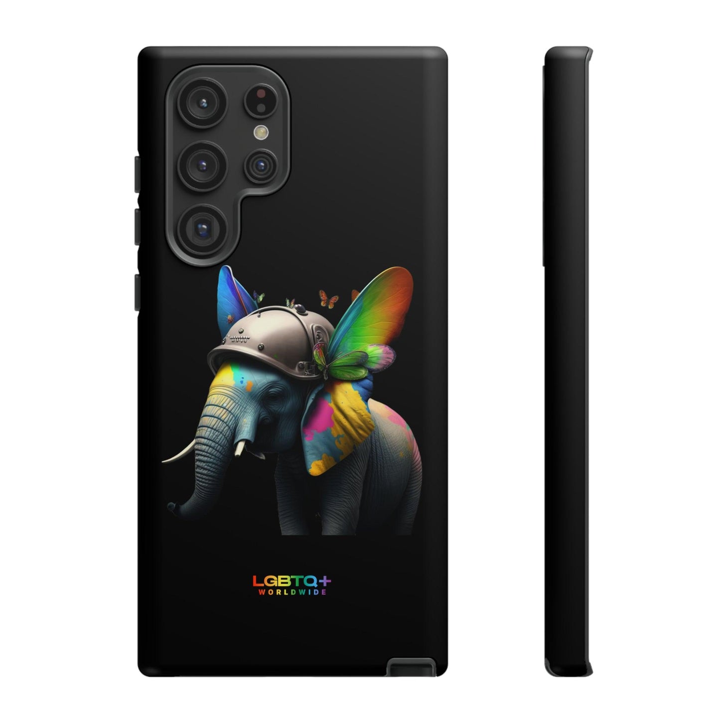 LGBTQWorldwide - ,,ELEFANT" Doppelgehäuse Handyhülle Accessories, Glossy, iPhone Cases, Matte, Phone accessory, Phone Cases, Samsung Cases, tough, Valentine's Day Picks lgbtq Bekleidung Accessoires unisex Zubehör