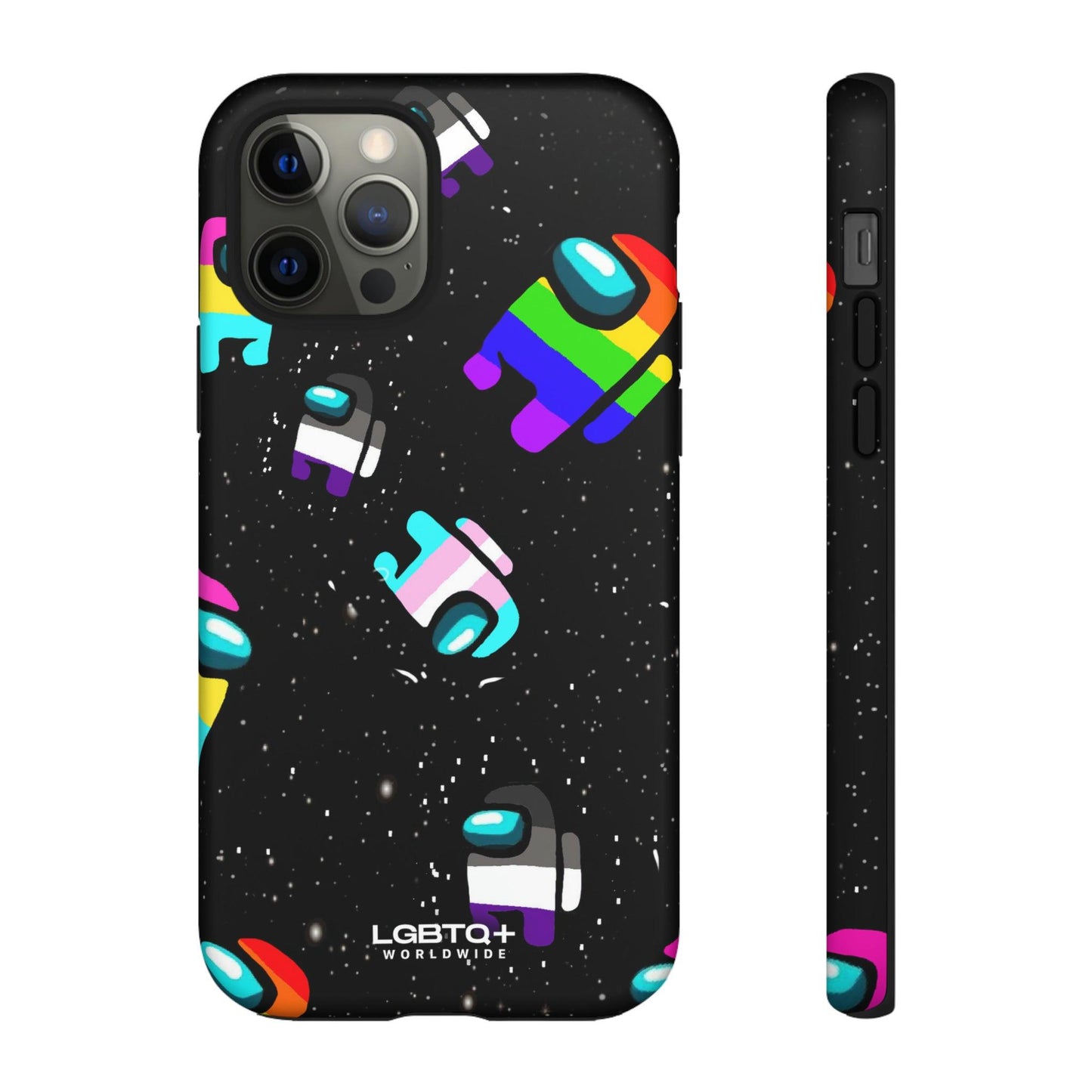 LGBTQWorldwide - ,,IMPOSTER" Doppelgehäuse Handyhülle Accessories, Glossy, iPhone Cases, Matte, Phone accessory, Phone Cases, Samsung Cases, Thermo, Valentine's Day Picks lgbtq Bekleidung Accessoires unisex Zubehör