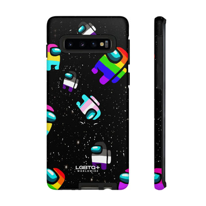 LGBTQWorldwide - ,,IMPOSTER" Doppelgehäuse Handyhülle Accessories, Glossy, iPhone Cases, Matte, Phone accessory, Phone Cases, Samsung Cases, Thermo, Valentine's Day Picks lgbtq Bekleidung Accessoires unisex Zubehör