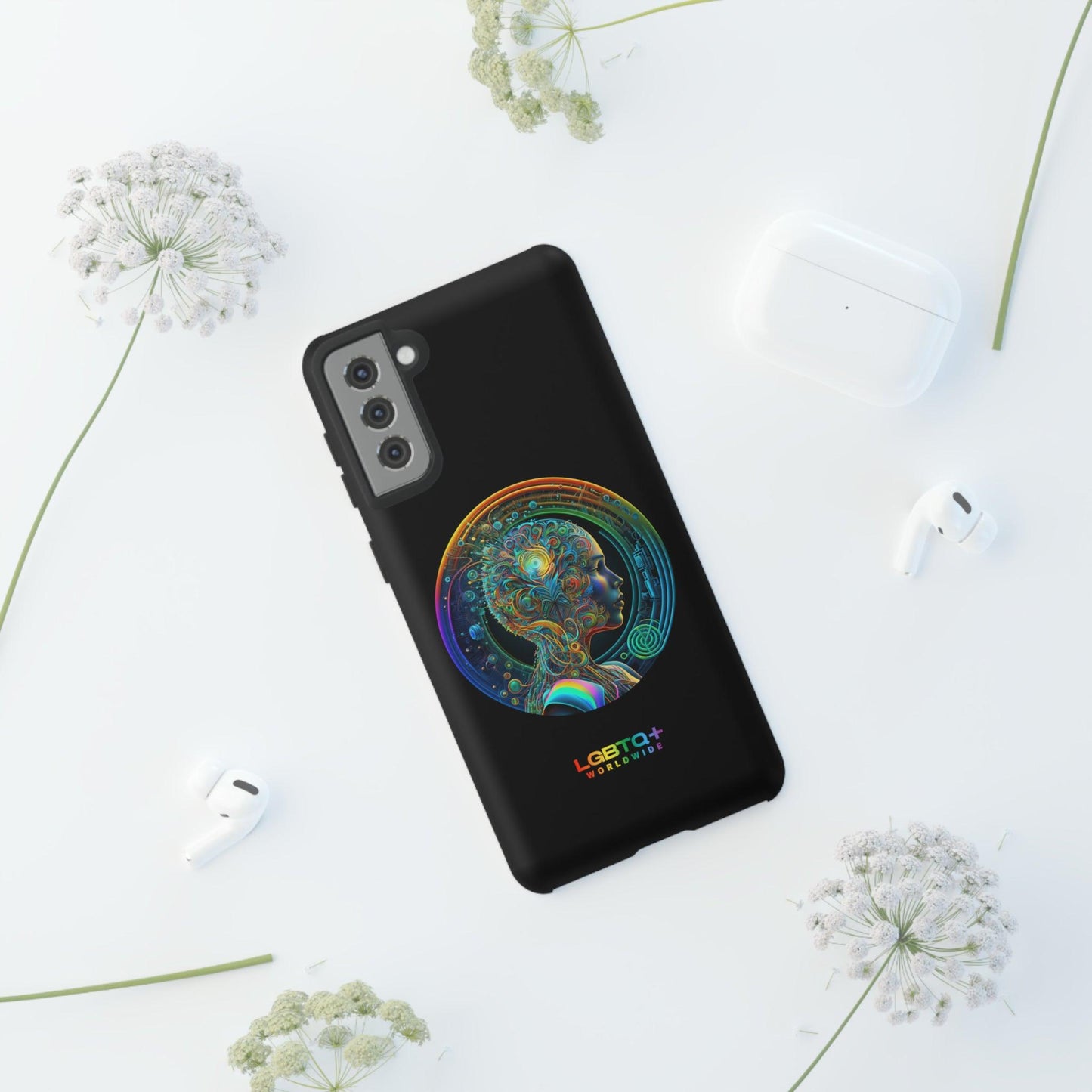 LGBTQWorldwide - ,,INTELLIGENT" Doppelgehäuse Handyhülle Accessories, Glossy, iPhone Cases, Matte, Phone accessory, Phone Cases, Samsung Cases, tough, Valentine's Day Picks lgbtq Bekleidung Accessoires unisex Zubehör