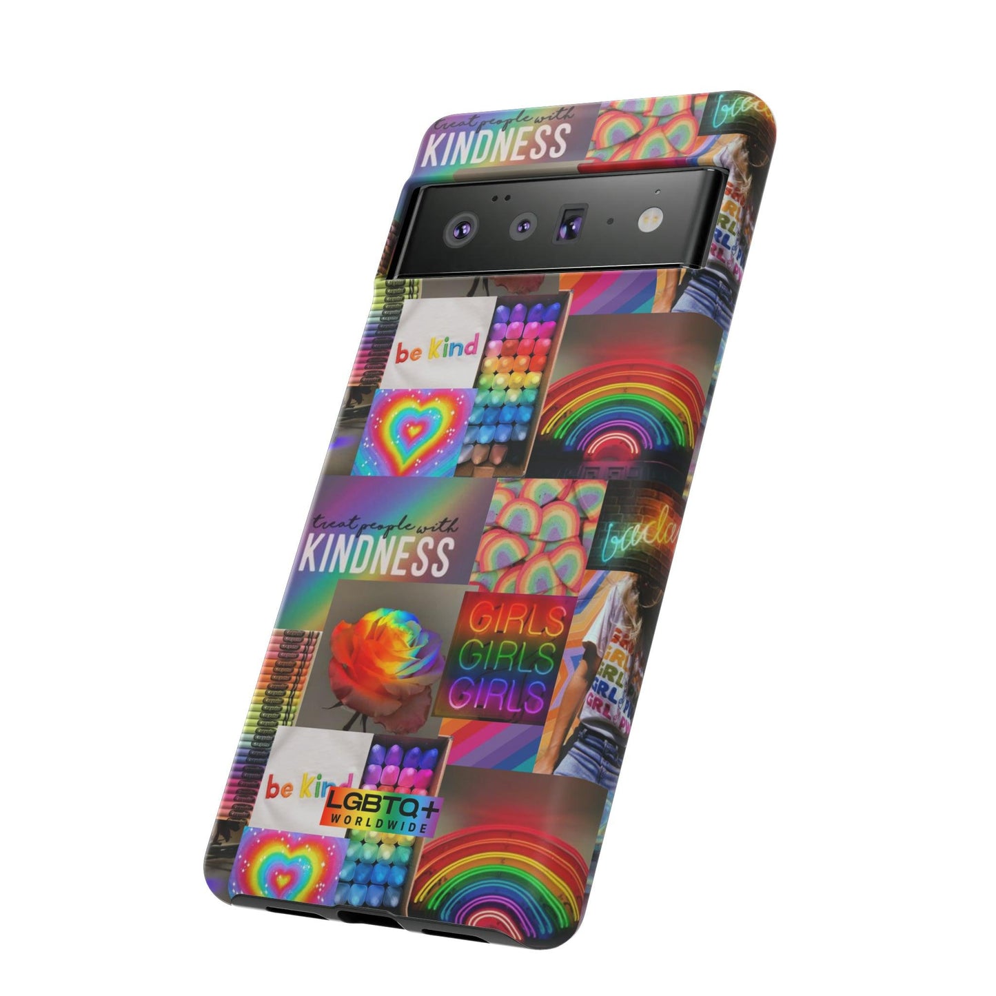 LGBTQWorldwide - ,,FREUNDLICH" Doppelgehäuse Handyhülle Accessories, Glossy, iPhone Cases, Matte, Phone accessory, Phone Cases, Samsung Cases, Thermo, Valentine's Day Picks lgbtq Bekleidung Accessoires unisex Zubehör