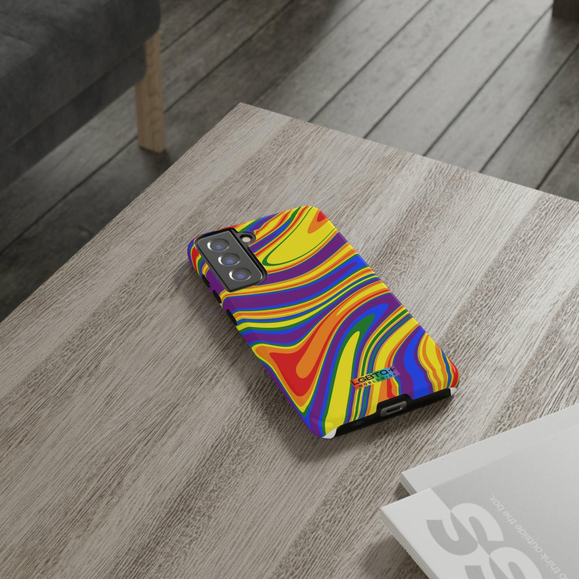 LGBTQWorldwide - ,,KUNST" Doppelgehäuse Handyhülle Accessories, Glossy, iPhone Cases, Matte, Phone accessory, Phone Cases, Samsung Cases, Thermo, Valentine's Day Picks lgbtq Bekleidung Accessoires unisex Zubehör