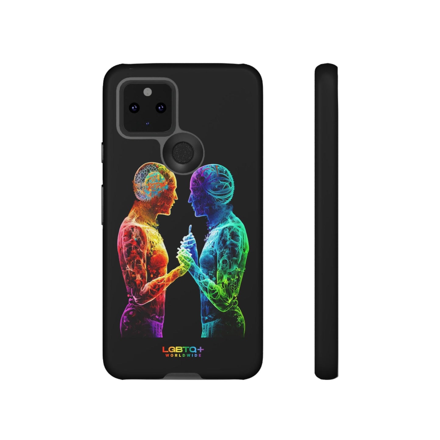 LGBTQWorldwide - ,,ZUSAMMEN" Doppelgehäuse Handyhülle Accessories, Glossy, iPhone Cases, Matte, Phone accessory, Phone Cases, Samsung Cases, tough, Valentine's Day Picks lgbtq Bekleidung Accessoires unisex Zubehör