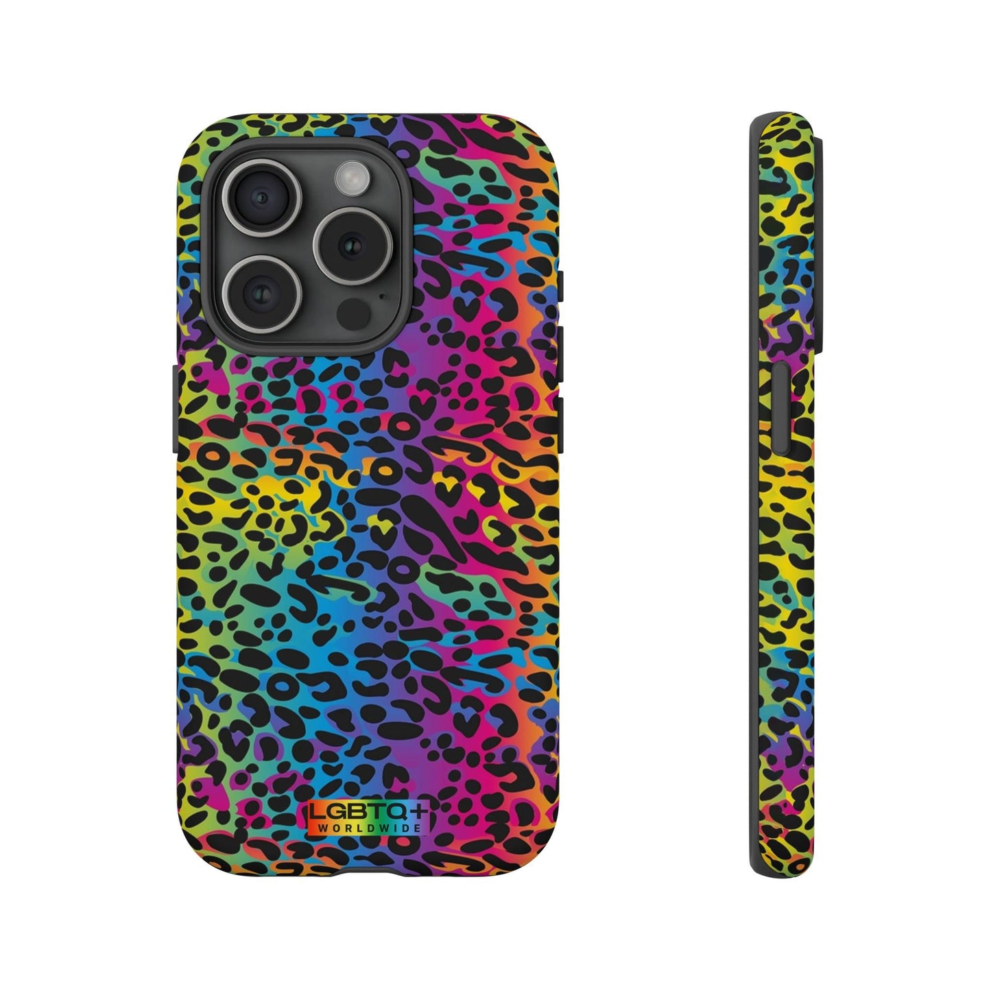 LGBTQWorldwide - ,,LEOPARD" Doppelgehäuse Handyhülle Accessories, Glossy, iPhone Cases, Matte, Phone accessory, Phone Cases, Samsung Cases, Thermo, Valentine's Day Picks lgbtq Bekleidung Accessoires unisex Zubehör