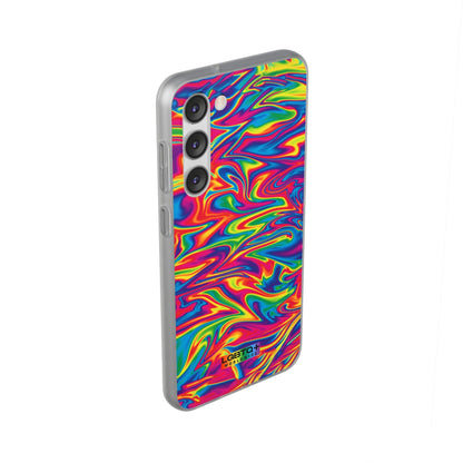 LGBTQWorldwide - ,,ABSTRACT" Flexible Handyhülle Accessories, Case, iPhone, iPhone Cases, Phone accessory, Phone Cases, Samsung Cases, silikon, Valentine's Day promotion lgbtq Bekleidung Accessoires unisex Zubehör