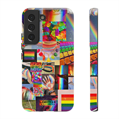 LGBTQWorldwide - ,,FARBEN" Doppelgehäuse Handyhülle Accessories, Glossy, iPhone Cases, Matte, Phone accessory, Phone Cases, Samsung Cases, Thermo, Valentine's Day Picks lgbtq Bekleidung Accessoires unisex Zubehör