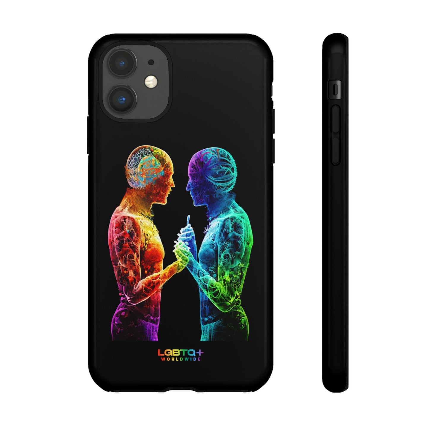 LGBTQWorldwide - ,,ZUSAMMEN" Doppelgehäuse Handyhülle Accessories, Glossy, iPhone Cases, Matte, Phone accessory, Phone Cases, Samsung Cases, tough, Valentine's Day Picks lgbtq Bekleidung Accessoires unisex Zubehör