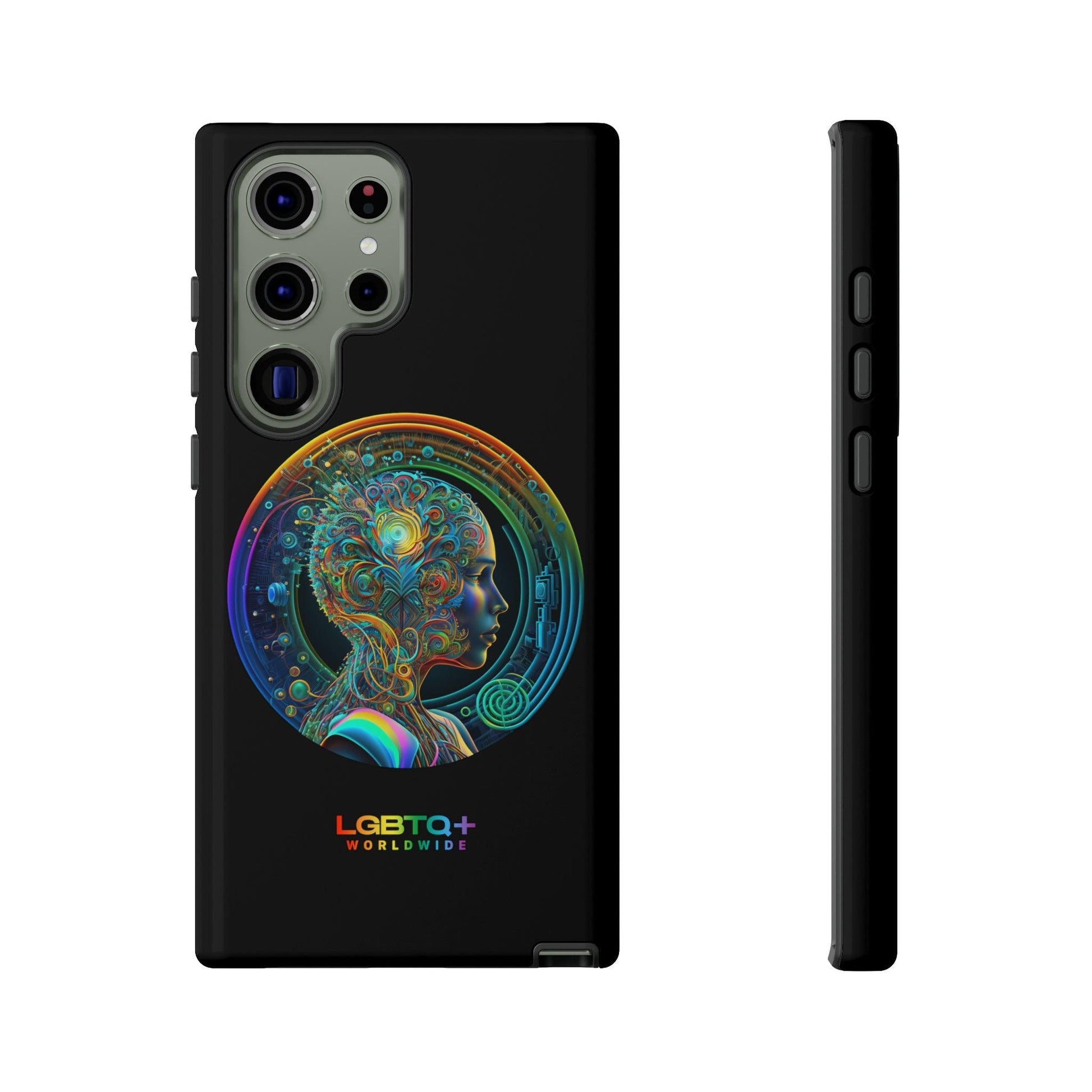 LGBTQWorldwide - ,,INTELLIGENT" Doppelgehäuse Handyhülle Accessories, Glossy, iPhone Cases, Matte, Phone accessory, Phone Cases, Samsung Cases, tough, Valentine's Day Picks lgbtq Bekleidung Accessoires unisex Zubehör