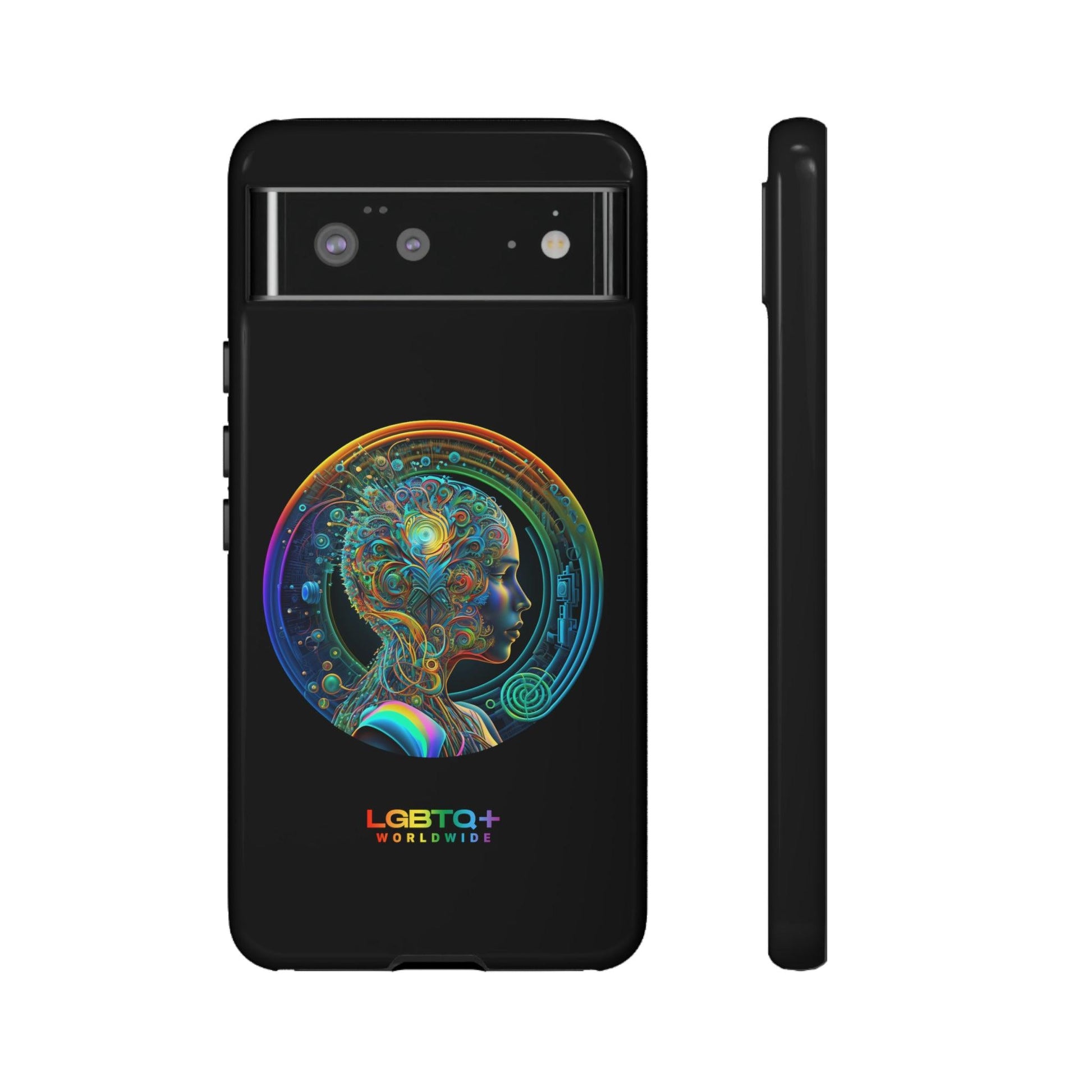 LGBTQWorldwide - ,,INTELLIGENT" Doppelgehäuse Handyhülle Accessories, Glossy, iPhone Cases, Matte, Phone accessory, Phone Cases, Samsung Cases, tough, Valentine's Day Picks lgbtq Bekleidung Accessoires unisex Zubehör