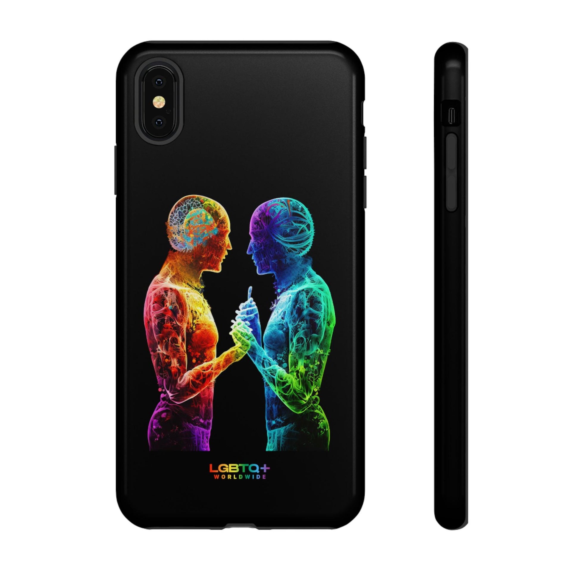 LGBTQWorldwide - ,,ZUSAMMEN" Doppelgehäuse Handyhülle Accessories, Glossy, iPhone Cases, Matte, Phone accessory, Phone Cases, Samsung Cases, tough, Valentine's Day Picks lgbtq Bekleidung Accessoires unisex Zubehör