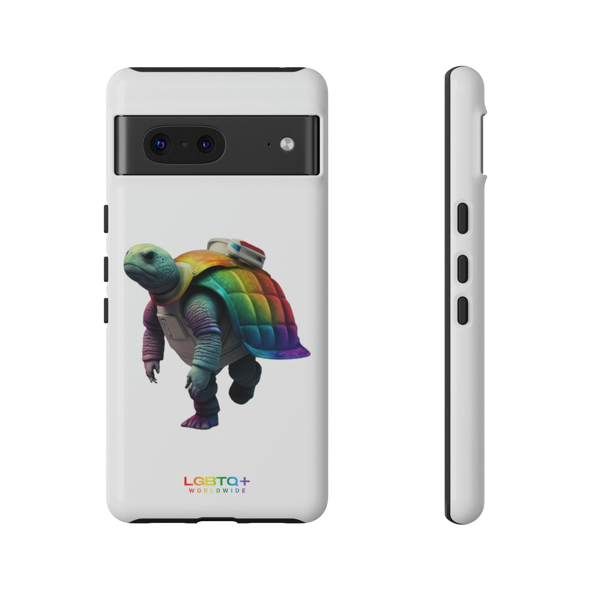 LGBTQWorldwide - ,,SCHILDKRÖTE" Doppelgehäuse Handyhülle Accessories, Glossy, iPhone Cases, Matte, Phone accessory, Phone Cases, Samsung Cases, tough, Valentine's Day Picks lgbtq Bekleidung Accessoires unisex Zubehör