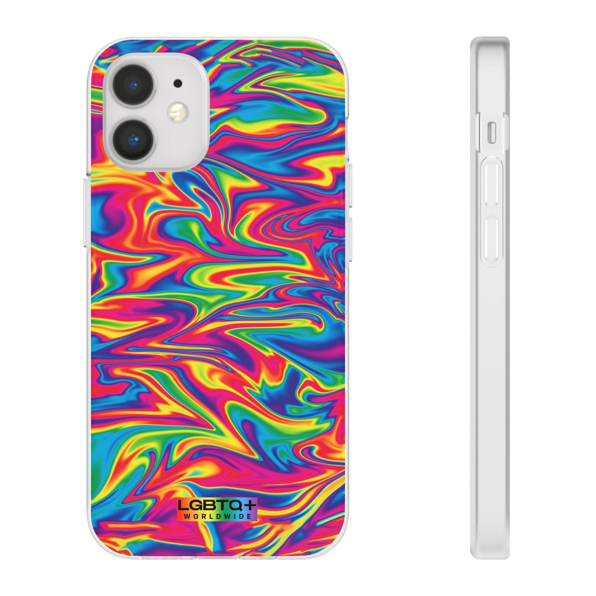 LGBTQWorldwide - ,,ABSTRACT" Flexible Handyhülle Accessories, Case, iPhone, iPhone Cases, Phone accessory, Phone Cases, Samsung Cases, silikon, Valentine's Day promotion lgbtq Bekleidung Accessoires unisex Zubehör