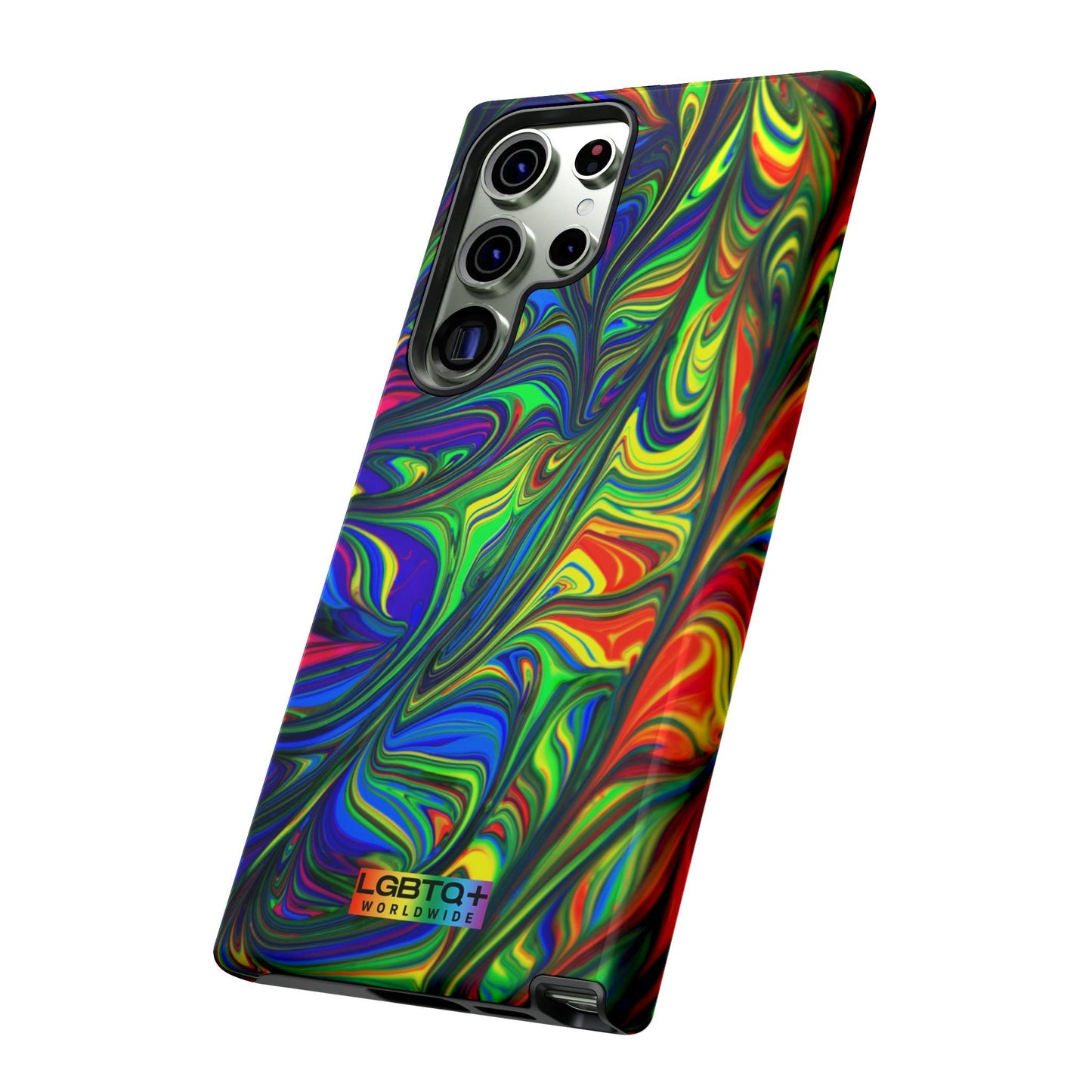 LGBTQWorldwide - ,,ILLUSION" Doppelgehäuse Handyhülle Accessories, Glossy, iPhone Cases, Matte, Phone accessory, Phone Cases, Samsung Cases, Thermo, Valentine's Day Picks lgbtq Bekleidung Accessoires unisex Zubehör