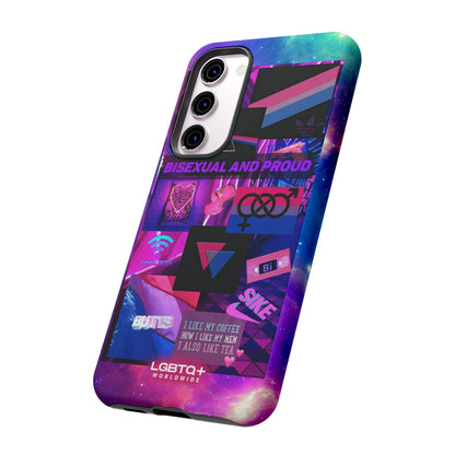 LGBTQWorldwide - ,,BISEXUAL" Doppelgehäuse Handyhülle Accessories, Glossy, iPhone Cases, Matte, Phone accessory, Phone Cases, Samsung Cases, Thermo, Valentine's Day Picks lgbtq Bekleidung Accessoires unisex Zubehör