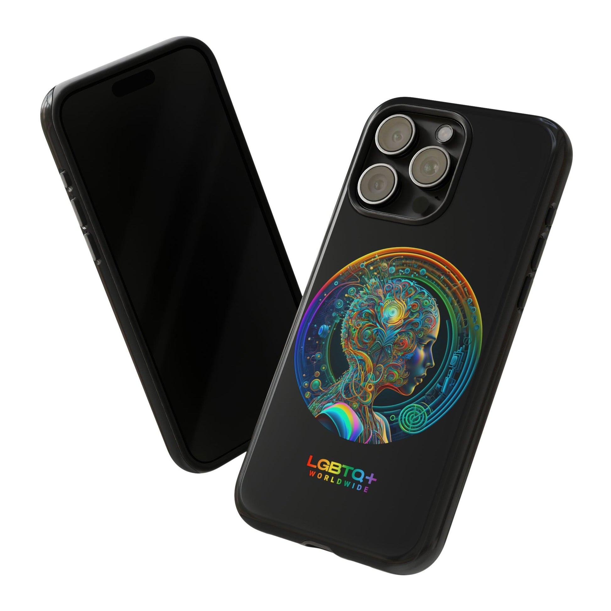 LGBTQWorldwide - ,,INTELLIGENT" Doppelgehäuse Handyhülle Accessories, Glossy, iPhone Cases, Matte, Phone accessory, Phone Cases, Samsung Cases, tough, Valentine's Day Picks lgbtq Bekleidung Accessoires unisex Zubehör