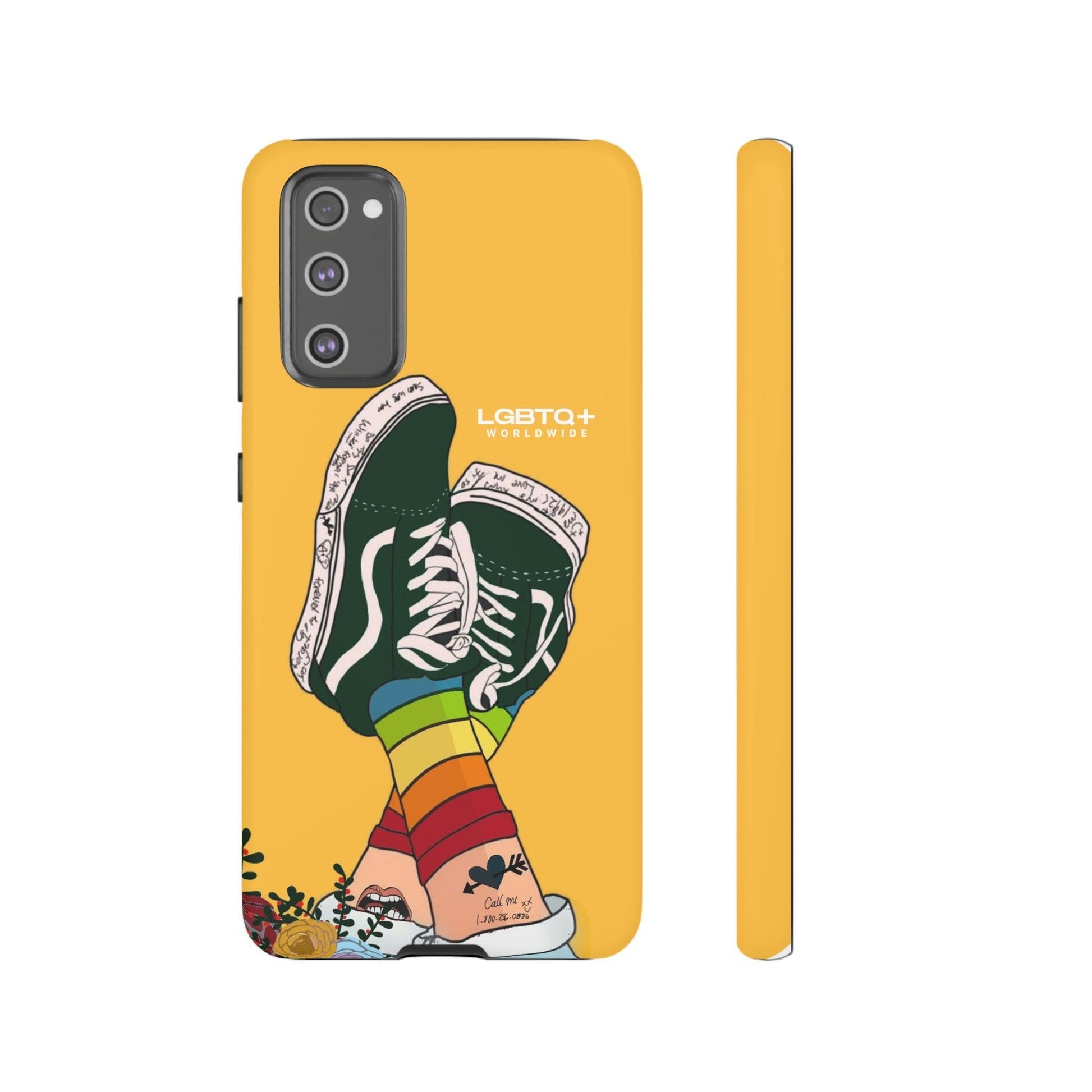 LGBTQWorldwide - ,,RELAX" Doppelgehäuse Handyhülle Accessories, Glossy, iPhone Cases, Matte, Phone accessory, Phone Cases, Samsung Cases, Thermo, Valentine's Day Picks lgbtq Bekleidung Accessoires unisex Zubehör