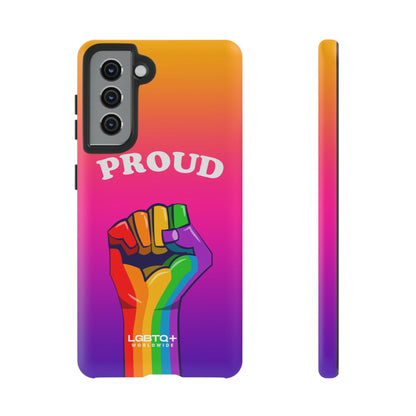 LGBTQWorldwide - ,,GLÜCKLICH" Doppelgehäuse Handyhülle Accessories, Glossy, iPhone Cases, Matte, Phone accessory, Phone Cases, Samsung Cases, Thermo, Valentine's Day Picks lgbtq Bekleidung Accessoires unisex Zubehör