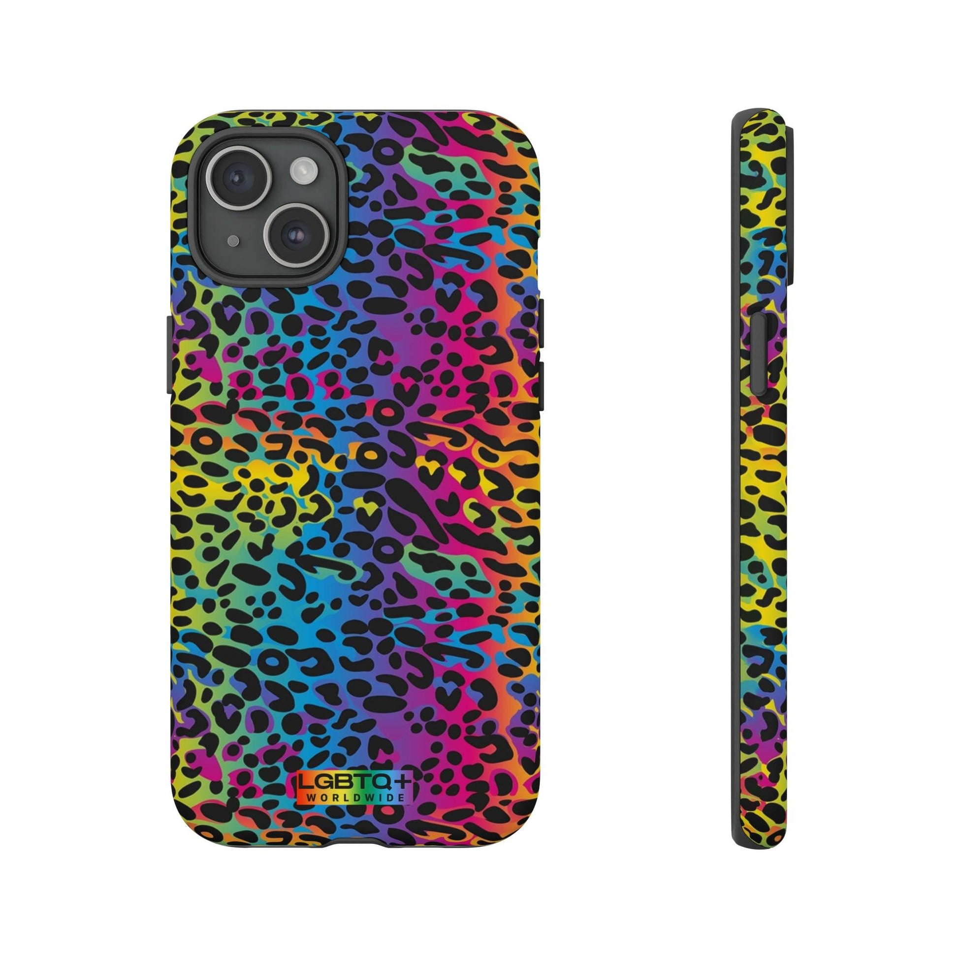 LGBTQWorldwide - ,,LEOPARD" Doppelgehäuse Handyhülle Accessories, Glossy, iPhone Cases, Matte, Phone accessory, Phone Cases, Samsung Cases, Thermo, Valentine's Day Picks lgbtq Bekleidung Accessoires unisex Zubehör