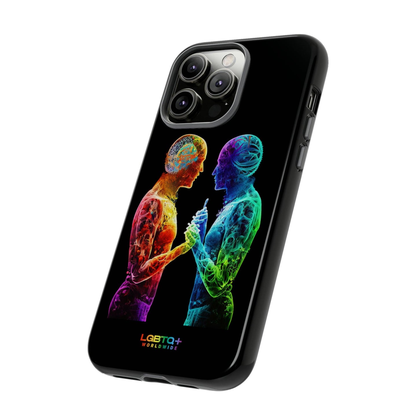 LGBTQWorldwide - ,,ZUSAMMEN" Doppelgehäuse Handyhülle Accessories, Glossy, iPhone Cases, Matte, Phone accessory, Phone Cases, Samsung Cases, tough, Valentine's Day Picks lgbtq Bekleidung Accessoires unisex Zubehör