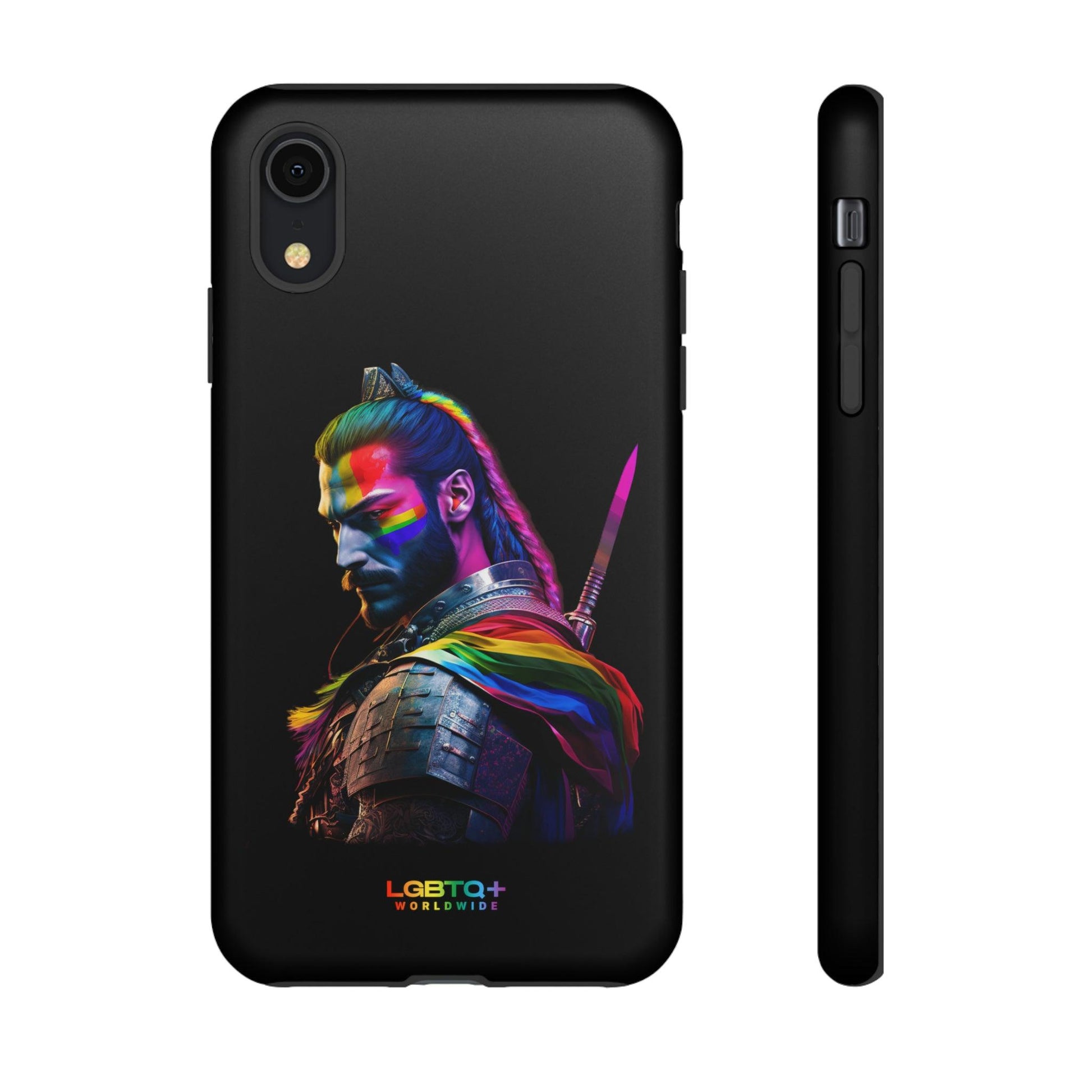 LGBTQWorldwide - ,,SAMURAI" Doppelgehäuse Handyhülle Accessories, Glossy, iPhone Cases, Matte, Phone accessory, Phone Cases, Samsung Cases, tough, Valentine's Day Picks lgbtq Bekleidung Accessoires unisex Zubehör