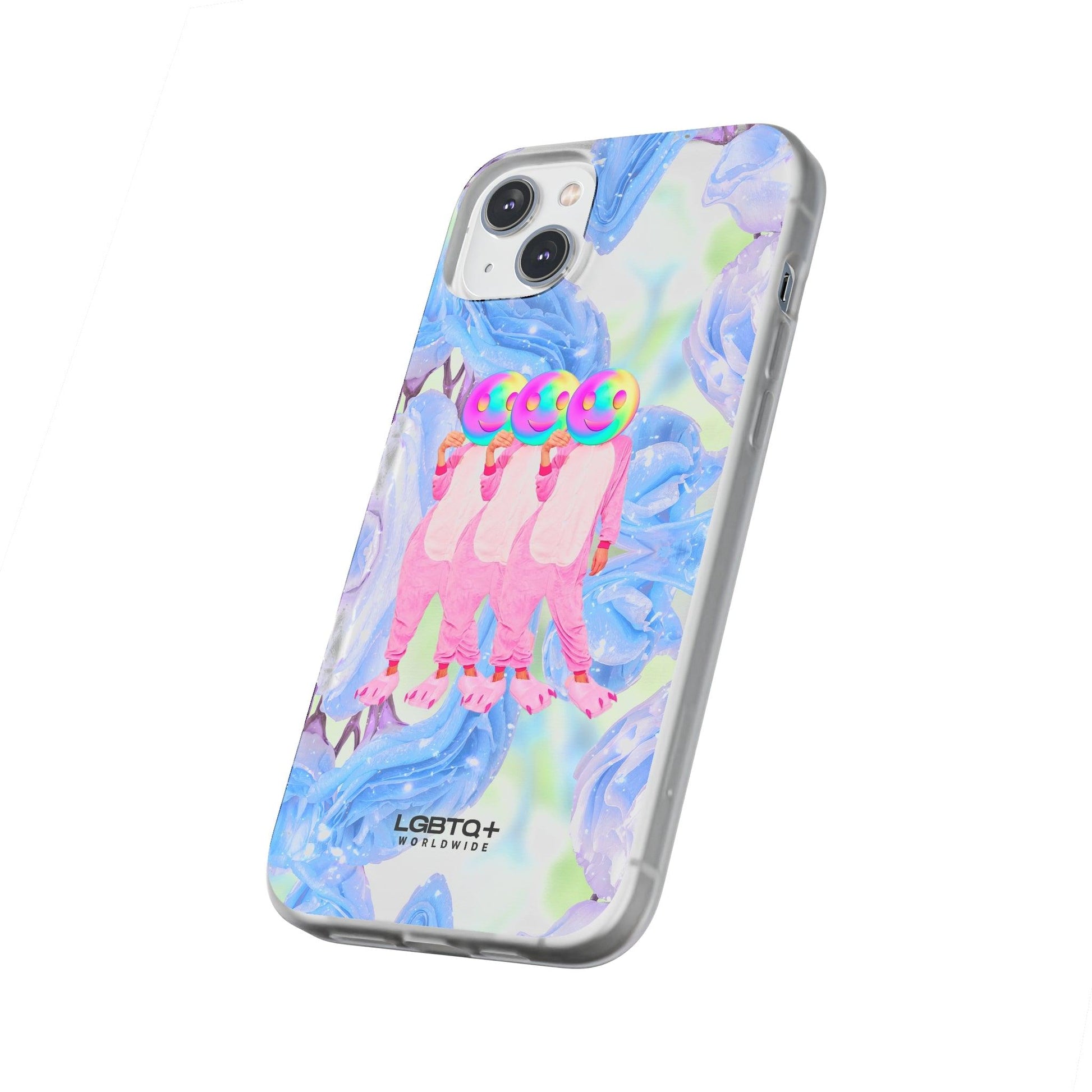 LGBTQWorldwide - ,,TEDDY BÄR" Flexible Handyhülle Accessories, Case, iPhone, iPhone Cases, Phone accessory, Phone Cases, Samsung Cases, silikon, Valentine's Day promotion lgbtq Bekleidung Accessoires unisex Zubehör