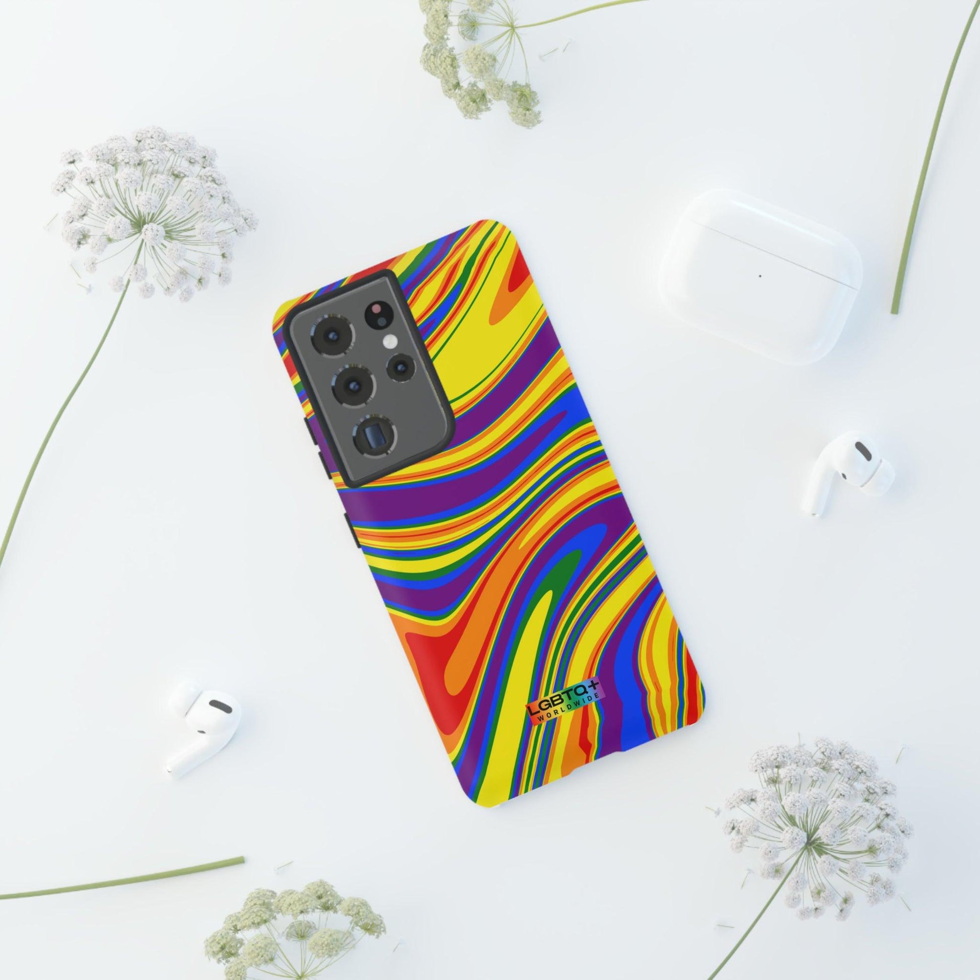 LGBTQWorldwide - ,,KUNST" Doppelgehäuse Handyhülle Accessories, Glossy, iPhone Cases, Matte, Phone accessory, Phone Cases, Samsung Cases, Thermo, Valentine's Day Picks lgbtq Bekleidung Accessoires unisex Zubehör